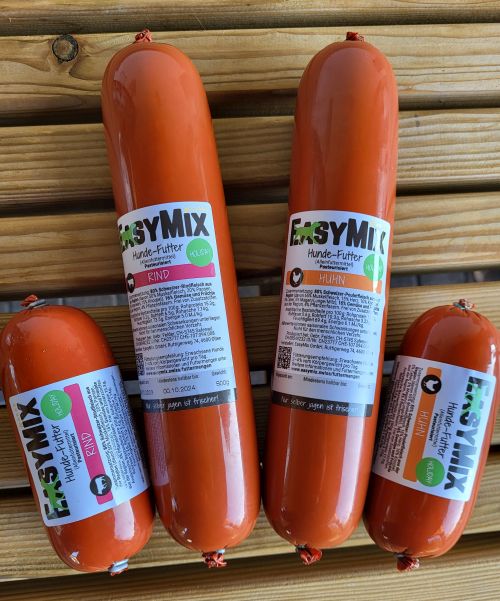 EasyMix für die Ferien - pasteurisiertes Hundefutter